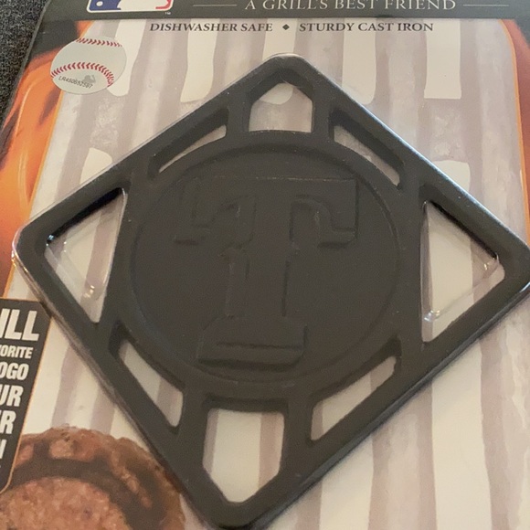 Texas Rangers Hamburger Brander - Picture 2 of 3